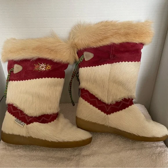 Tecnica Shoes Tecnica Vintage After Ski Boots Goat Fur Poshmark